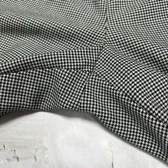 Aritzia Babaton Conan Pants Houndstooth Slim Fit Elastic Waistband SIZE 4 - Picture 5 of 12